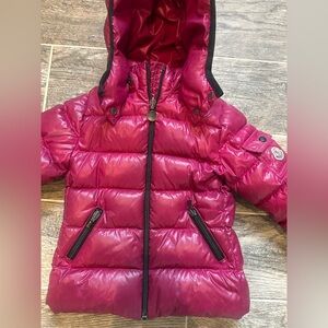 Moncler Fuchsia Puffer Jacket Toddler Kids